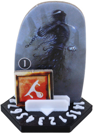 5 pcs. value pack Feldherr Dial Bases for Gloomhaven + Frosthaven + Gloomhaven: Jaws of the Lion multicolor