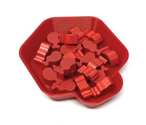 16 pcs value set Feldherr token tray SHELL Classic