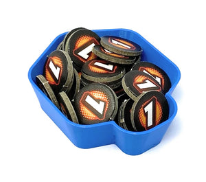 16 pcs value set Feldherr token tray SHELL Mini