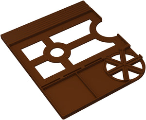 4 pcs. value pack Feldherr Hero Dashboard for Mice and Mystics