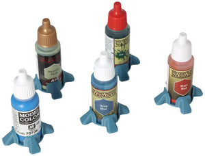 5 pcs value set Feldherr paint bottle stand for Vallejo, Army Painter, and other color dropper bottles
