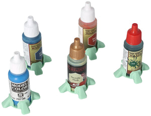 5 pcs value set Feldherr paint bottle stand for Vallejo, Army Painter, and other color dropper bottles