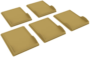 5 pcs value set Feldherr card tray for Forest Shuffle - Tree Cards