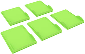 5 pcs value set Feldherr card tray for Forest Shuffle - Tree Cards