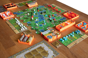 Feldherr Organizer Insert for Clans of Caledonia - board game box