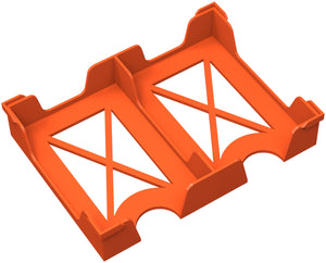 Feldherr card holder for game cards in 50 x 75 mm format - 120 cards - 2 compartments