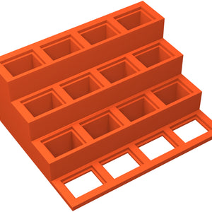 Feldherr figure pedestal for rectangular bases - 32 mm x 24 mm