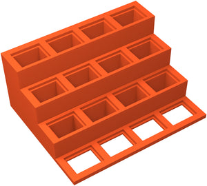 Feldherr figure pedestal for rectangular bases - 32 mm x 24 mm