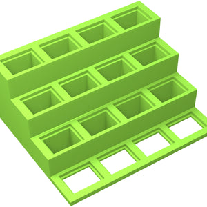 Feldherr figure pedestal for rectangular bases - 32 mm x 24 mm