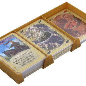 Feldherr card holder for game cards in 54 x 80 mm format - 120 cards - 3 compartments
