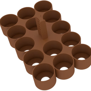 Feldherr paint rack for 4l Really Useful Boxes - 14 Citadel paint pots (18 ml / 24 ml)