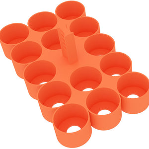 Feldherr paint rack for 4l Really Useful Boxes - 14 Citadel paint pots (18 ml / 24 ml)