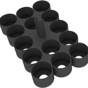 Feldherr paint rack for 4l Really Useful Boxes - 14 Citadel paint pots (18 ml / 24 ml)