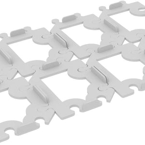 8 pcs value set Feldherr card deck holder for playing cards in Standard Card Game Size - 20 cards - modular