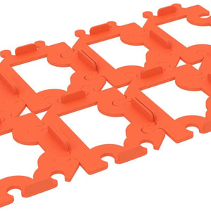 8 pcs value set Feldherr card deck holder for playing cards in Standard Card Game Size - 20 cards - modular