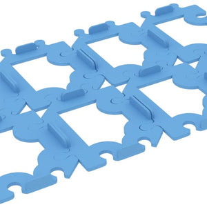 8 pcs value set Feldherr card deck holder for playing cards in Standard Card Game Size - 20 cards - modular