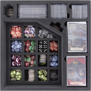 Feldherr foam tray set for Arkham Horror 3rd Edition board game box