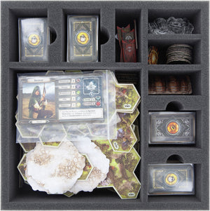 Feldherr foam set for The Lord of the Rings: Journeys in Middle-earth - board game box