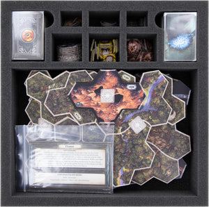 Feldherr foam set for The Lord of the Rings: Journeys in Middle-earth - Shadowed Paths - board game box
