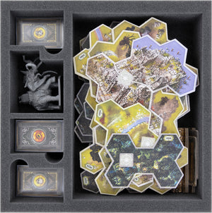 Feldherr foam set for The Lord of the Rings: Journeys in Middle-earth - Spreading War - board game box