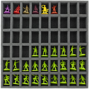 Foam tray value set for Zombicide Toxic City Mall Box