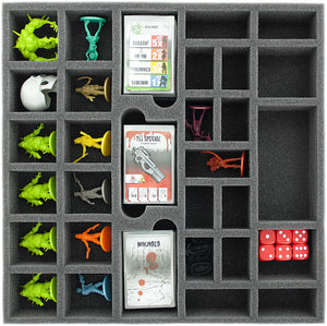 Foam tray value set for Zombicide Toxic City Mall Box