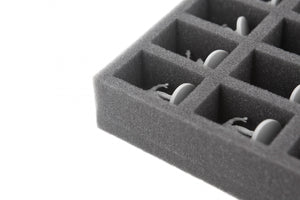 AG035ZC02 35 mm foam tray with 54 slots for Zombicide boadgame boxes