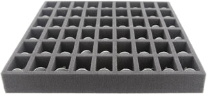 AG035ZC02 35 mm foam tray with 54 slots for Zombicide boadgame boxes