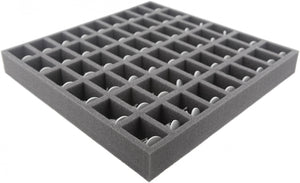 AG035ZC02 35 mm foam tray with 54 slots for Zombicide boadgame boxes
