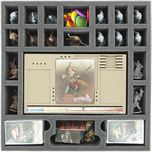 Foam tray value set for Zombicide Black Plague