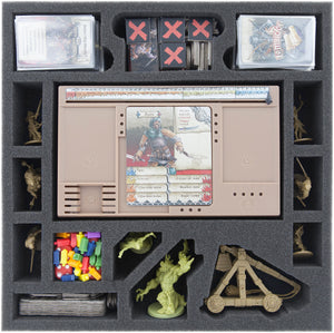 Foam tray set for Zombicide: Green Horde core box