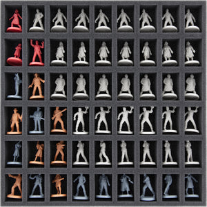 Feldherr foam set for Night of the Living Dead: A Zombicide Game - board game box