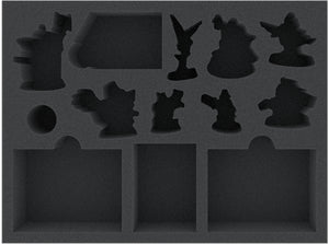 Feldherr foam set for Warhammer Underworlds: Harrowdeep - core game box