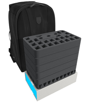 Feldherr backpack with magnetic box for Subbuteo: 18 Teams + 2 Goals