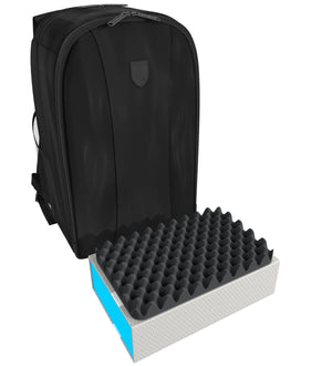 Feldherr backpack with magnetic box for Subbuteo: 18 Teams + 2 Goals