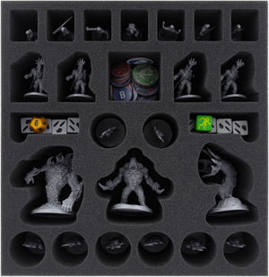 Feldherr foam tray set for Fireteam Zero board game box