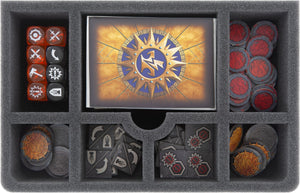 CQMEID050BO Feldherr GWA-Size foam tray with 7 compartments