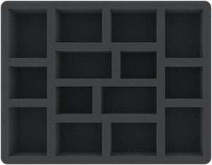 Feldherr foam set for Citadel Skirmish Figure Case - 28 Miniatures