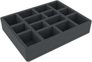 CRMEMH050BO GWB-Size Feldherr foam tray with 14 compartments