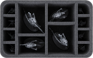 Feldherr Storage Box DSLB310 for Necromunda: Ash Wastes - Terrain + 55 Miniatures