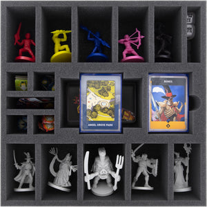 Feldherr foam set for Power Rangers: Heroes of the Grid - board game box