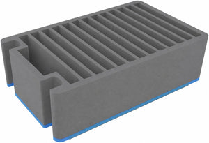 DZMFAS150BO Feldherr rigid foam insert for Auer CP 6433 - hold 12 tablet computer in XXL cases