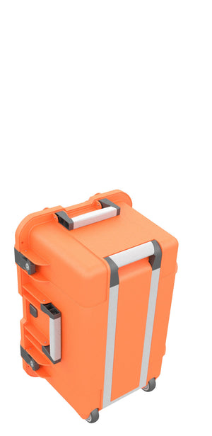 Transport Case / Trolley for 12 tablets in XL sleeves - compartments 26 mm wide - compatible with Apple iPad, Samsung Galaxy Tab A or Microsoft Surface Go