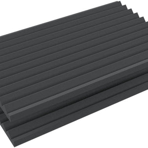 EUMEWC040 560 mm x 360 mm x 28 mm Feldherr zig-zag pattern foam tray for Euro Container 60 x 40