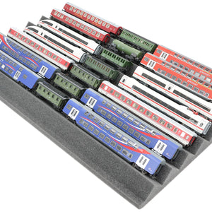 EUMEWEA01 Feldherr Zugliege - TT Gauge - 7 compartments for model railway locomotives, wagons and vehicles