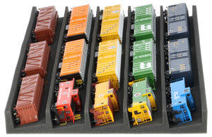 EUMFQFA02 Feldherr PanoramaLiege - H0 scale - 5 compartments for model railway - 560 mm x 360 mm x 45 mm