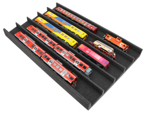 EUMFQFA02 Feldherr PanoramaLiege - H0 scale - 5 compartments for model railway - 560 mm x 360 mm x 45 mm