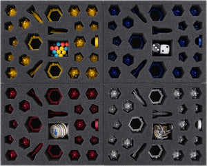 Feldherr foam set for Catan: Starfarers - board game box