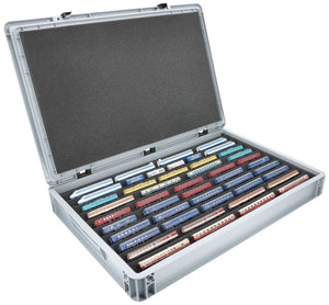 Euro Box with Zugliege - 10 compartments for Z Gauge - for model railway locomotives, wagons and vehicles
