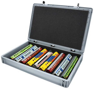 Euro Box with Zugliege - 9 compartments for H0 Gauge - for model railway locomotives, wagons and vehicles